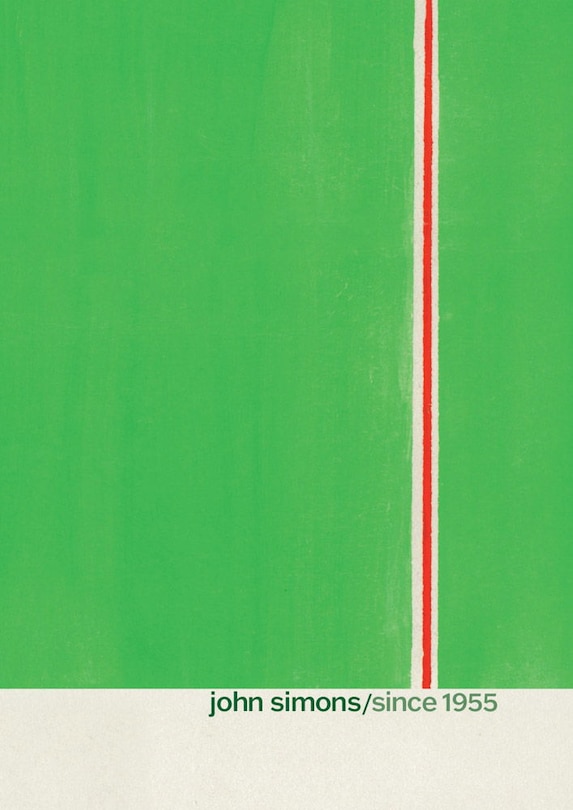 Front cover_John Simons: Since 1955