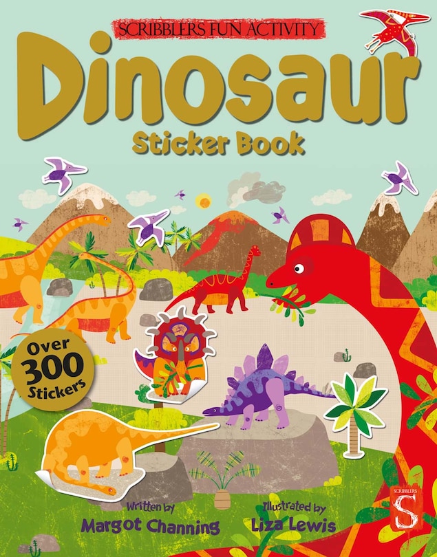 Front cover_Dinosaur Sticker Book