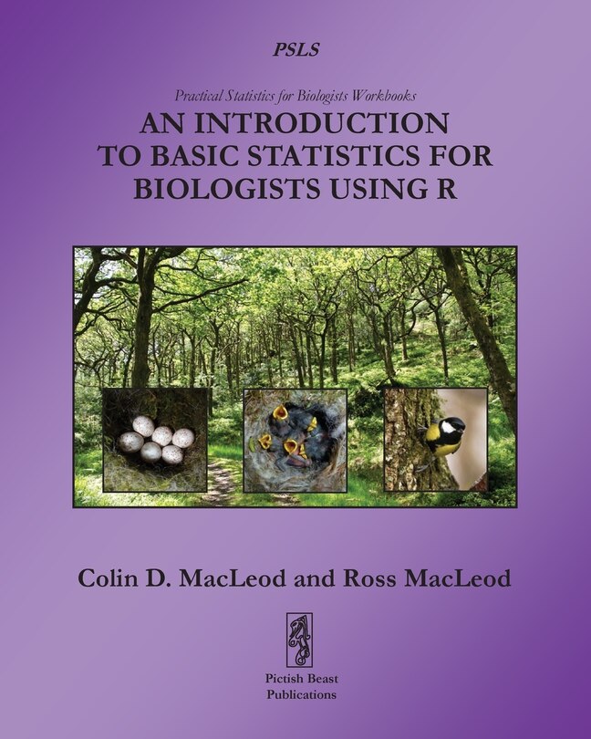 Front cover_An Introduction to Basic Statistics for Biologists using R