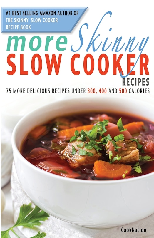 Front cover_More Skinny Slow Cooker Recipes