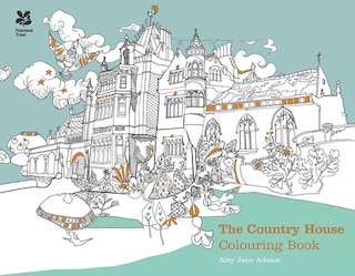 Couverture_The Country House Colouring Book