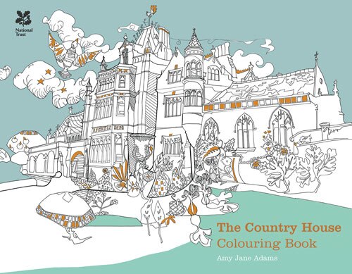 Couverture_The Country House Colouring Book