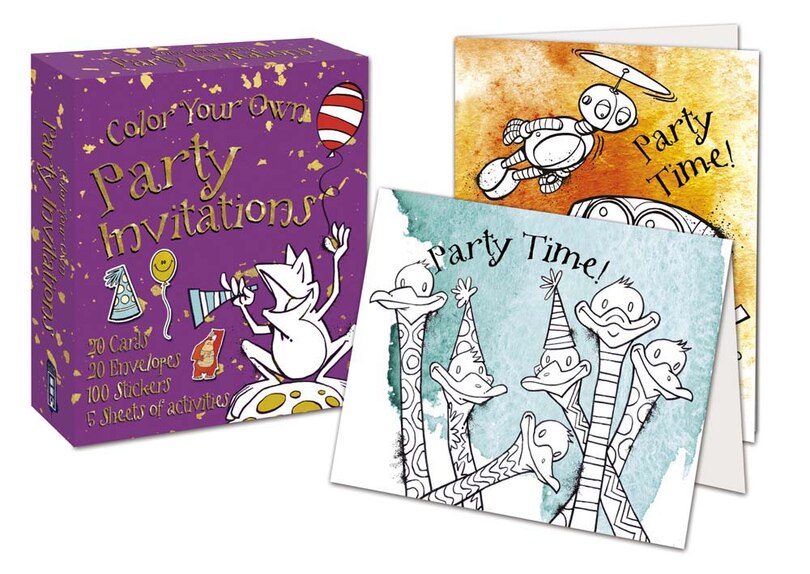 Front cover_Color Your Own Party Invitations