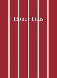 Front cover_Honor Titus