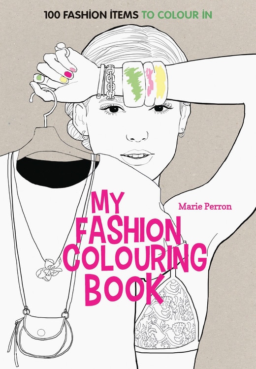 Front cover_Art Therapy: My Fashion Colouring Book