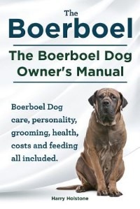 Front cover_Boerboel. the Boerboel Dog Owner's Manual. Boerboel Dog Care, Personality, Grooming, Health, Costs and Feeding All Included.