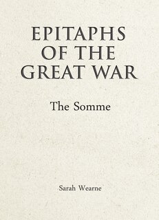 Couverture_Epitaphs Of The Great War
