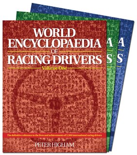 Couverture_World Encyclopaedia Of Racing Drivers - 3 Volume Set