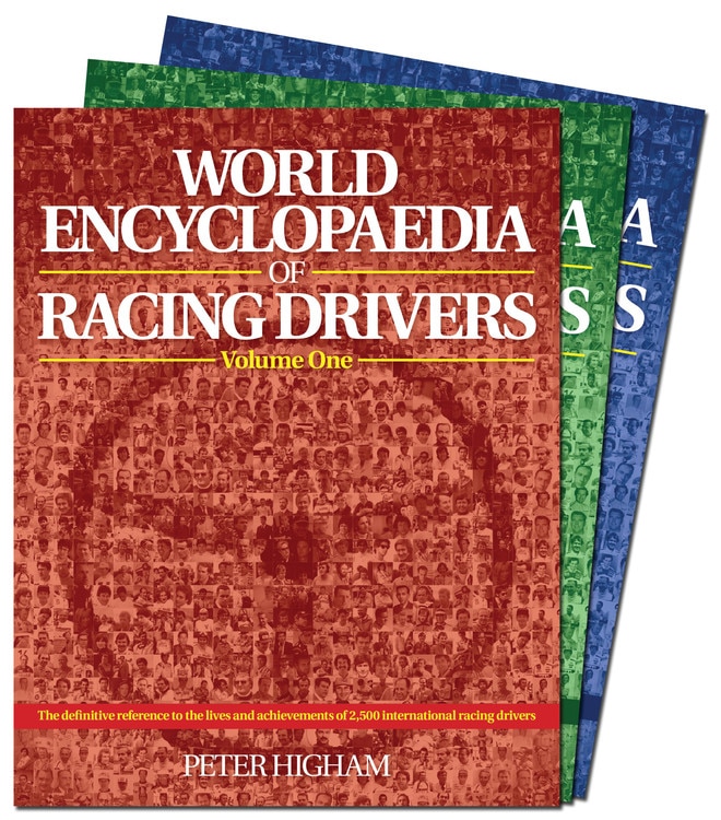 Couverture_World Encyclopaedia Of Racing Drivers - 3 Volume Set