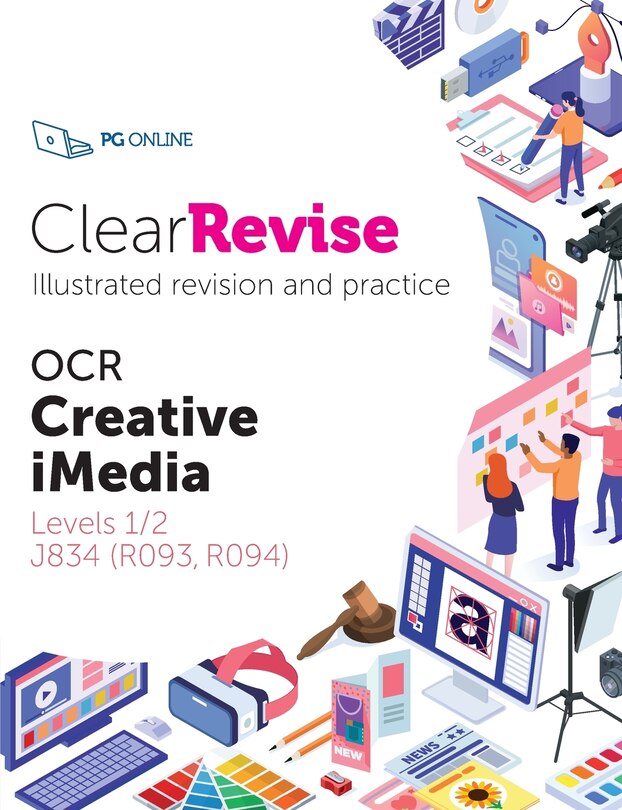 Front cover_ClearRevise OCR Creative iMedia Level 1/2 J834
