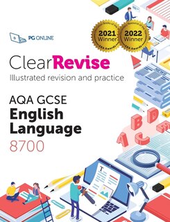 Front cover_ClearRevise AQA GCSE English Language 8700