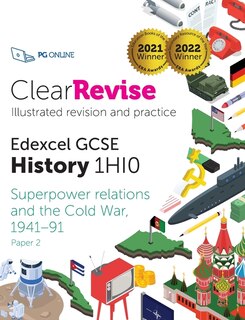 Couverture_ClearRevise Edexcel GCSE History 1HIO Superpower relations and the Cold War