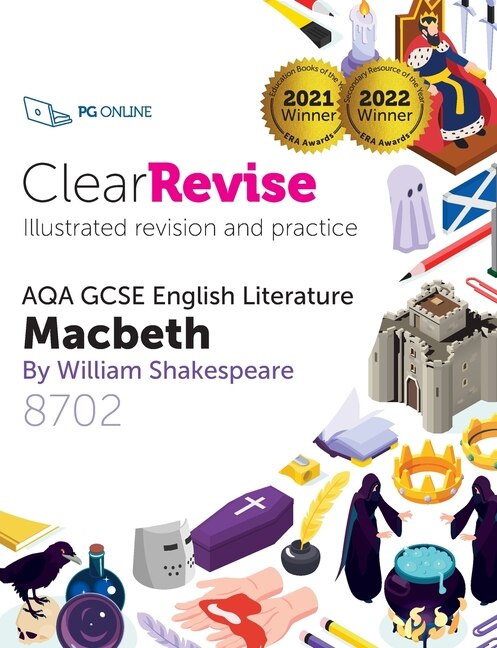 Front cover_ClearRevise GCSE English Literature