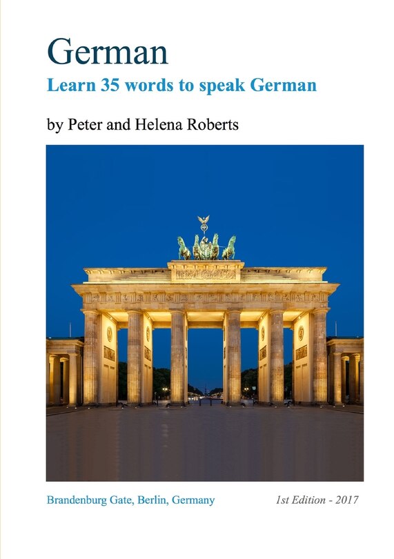 Couverture_German - Learn 35 Words to Speak German
