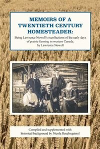 Couverture_Memoirs of a twentieth century homesteader