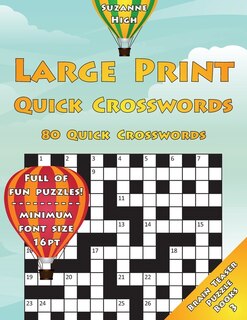 Couverture_Large Print Quick Crosswords