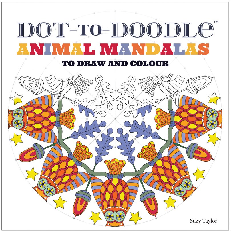 Front cover_Dot-to-Doodle: Animal Mandalas to Draw and Colour