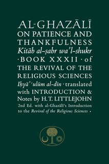 Couverture_Al-ghazali On Patience And Thankfulness