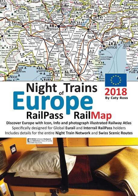 Front cover_Night Trains of Europe 2018 - RailPass RailMap