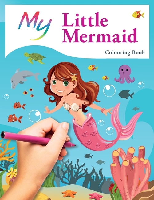 Couverture_My Little Mermaid Colouring Book