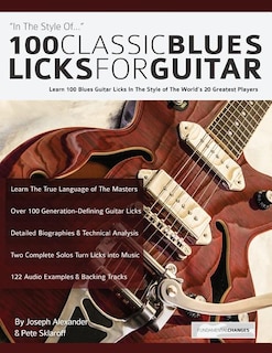 Front cover_100 Classic Blues Licks for Guitar