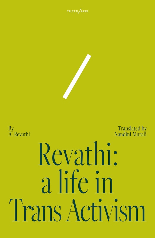 Front cover_Revathi: A Life in Trans Activism