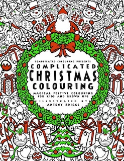 Front cover_Complicated Christmas - Colouring Book