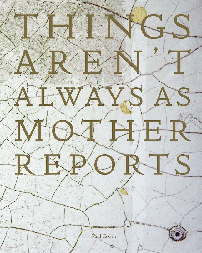Couverture_Things Aren't Always As Mother Reports