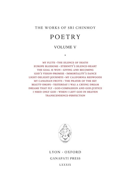 Front cover_Sri Chinmoy