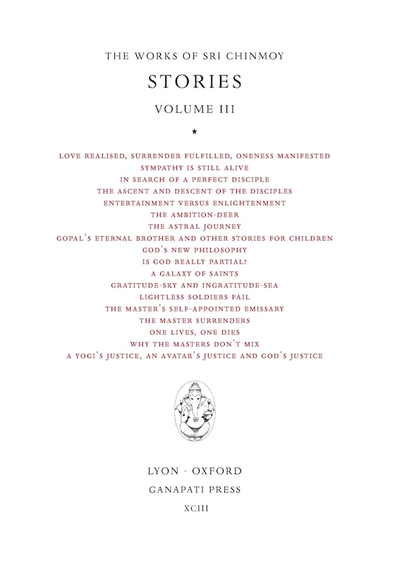 Couverture_Sri Chinmoy