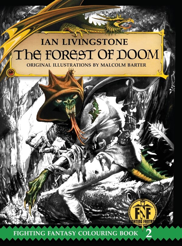 Couverture_The Forest of Doom Colouring Book