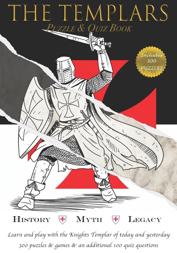Front cover_The Templars - Puzzle And Quiz Book