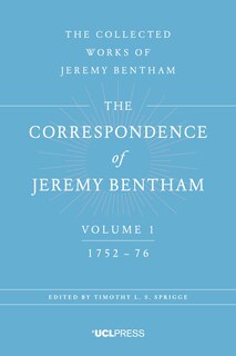 Couverture_Correspondence Of Jeremy Bentham, Volume 1