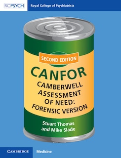 Couverture_Camberwell Assessment Of Need: Forensic Version
