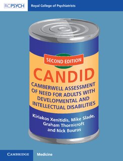 Front cover_Camberwell Assessment Of Need For Adults With Developmental And Intellectual Disabilities