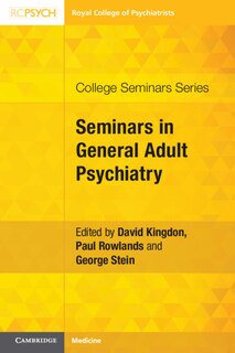 Couverture_Seminars in General Adult Psychiatry