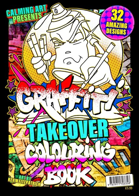 Couverture_Graffiti Takeover - Colouring Book
