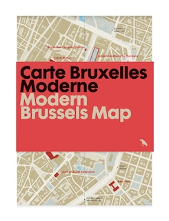 Front cover_Modern Brussels Map / Carte Bruxelles Moderne