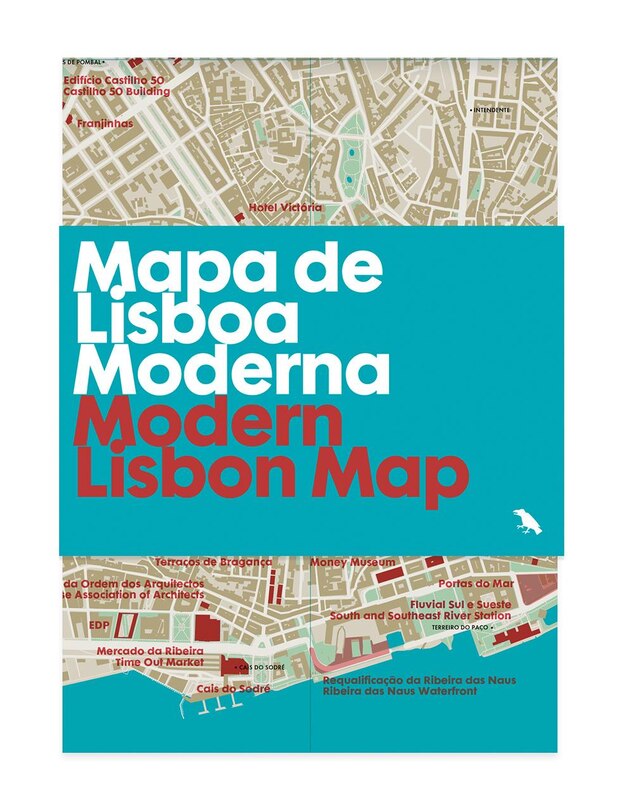 Modern Lisbon Map / Mapa de Lisboa Moderna: Guide to modern architecture in Lisbon