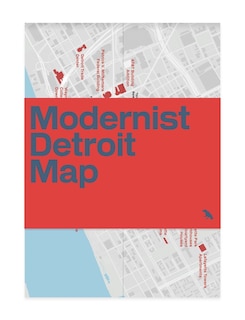 Front cover_Modernist Detroit Map