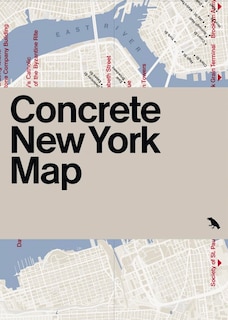 Concrete New York Map: Guide to Brutalist and Concrete Architecture in New York City