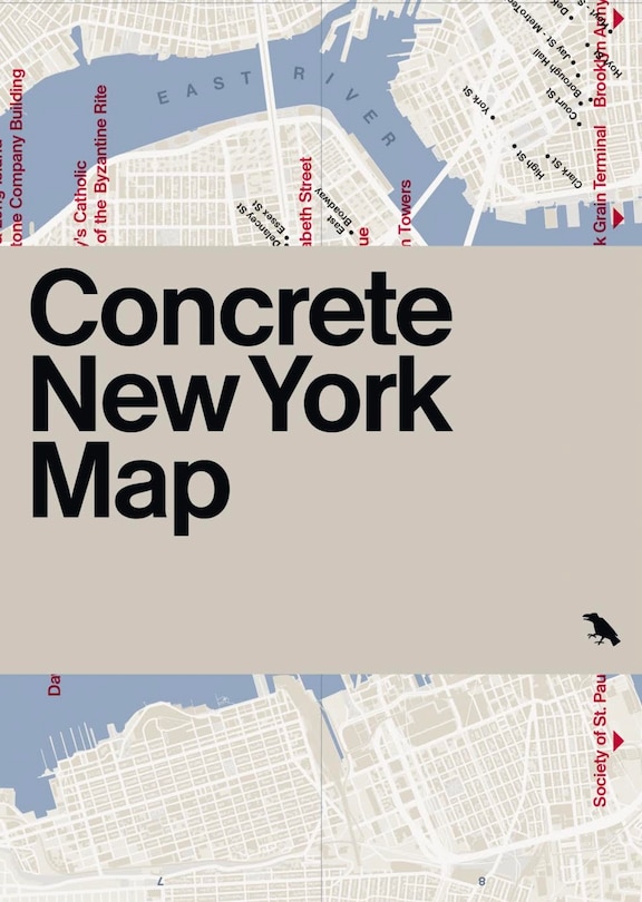 Concrete New York Map: Guide to Brutalist and Concrete Architecture in New York City