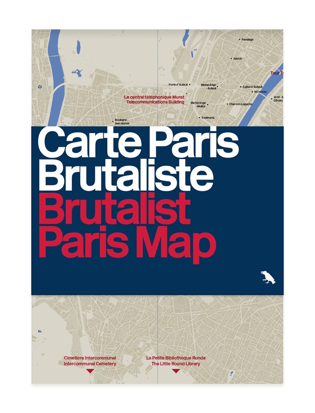 Front cover_Brutalist Paris Map