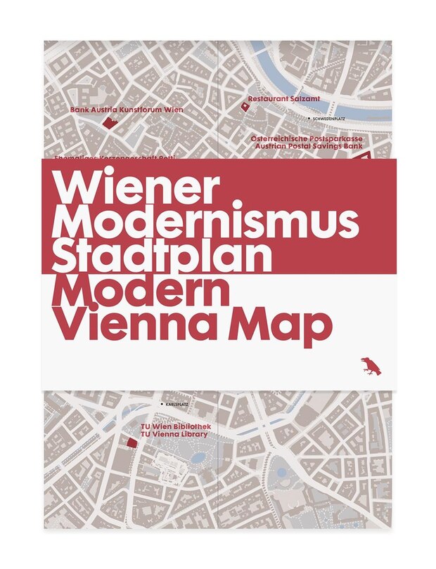 Couverture_Modern Vienna Map / Wiener Modernismus Stadtplan