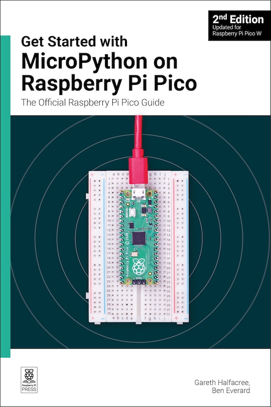 Front cover_Get Started with Micropython on Raspberry Pi Pico