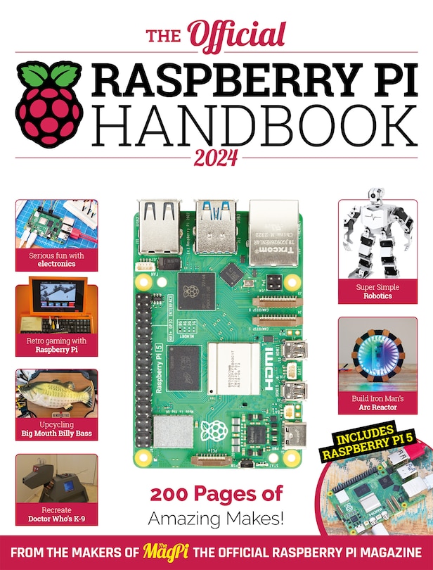 Couverture_The Official Raspberry Pi Handbook 2024