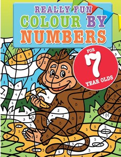 Couverture_Really Fun Colour By Numbers For 7 Year Olds