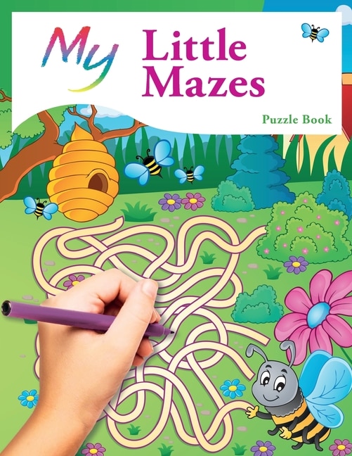 Front cover_My Little Mazes Puzzle Book