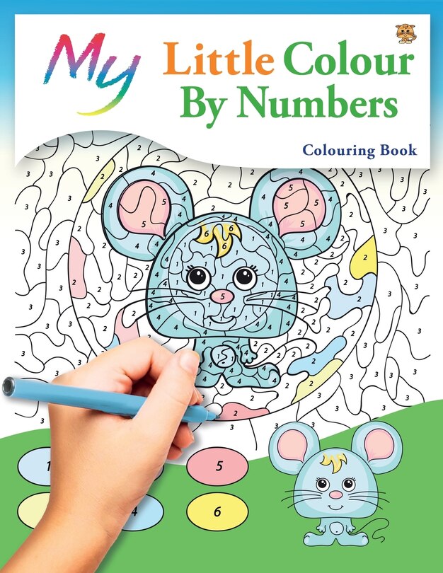 Couverture_My Little Colour By Numbers Colouring Book