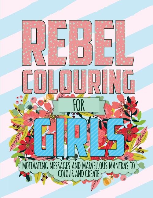 Front cover_Rebel Colouring For Girls